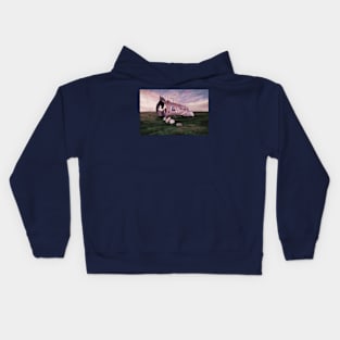 Airplane ruins Kids Hoodie